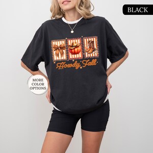 Comfort Colors® Retro Western Fall Shirt, Howdy Fall Shirt, Howdy Pumpkin Shirt, Fall Cowboy Boots Shirt, Coquette Fall Shirt, Autumn Tee bild 10