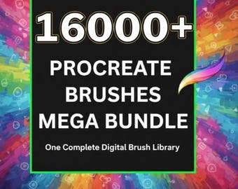 16000+ Procreate Brushes Mega Bundle – One Complete Digital Brush Library
