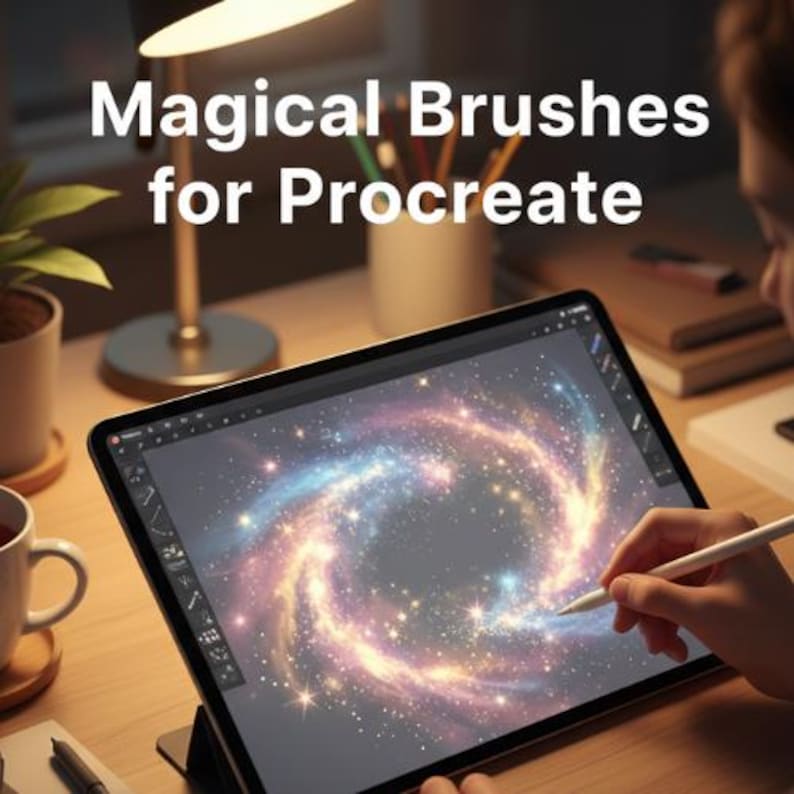 Magical Procreate Brushes | Sparkle, Glow, and Light Effects (digital ...