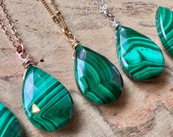 Green Malachite Necklace