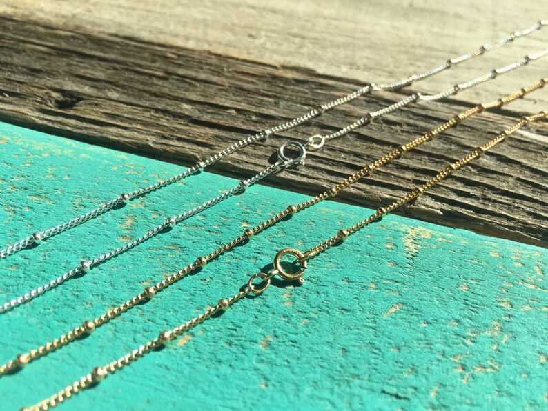 17 Inch 14k Gold Filled Long and Short Chain Necklace