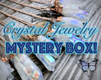 Crystal Mystery box for women Jewelry mystery box for best friend Crystal subscription box for girl Surprise box Mystery gift for girlfriend