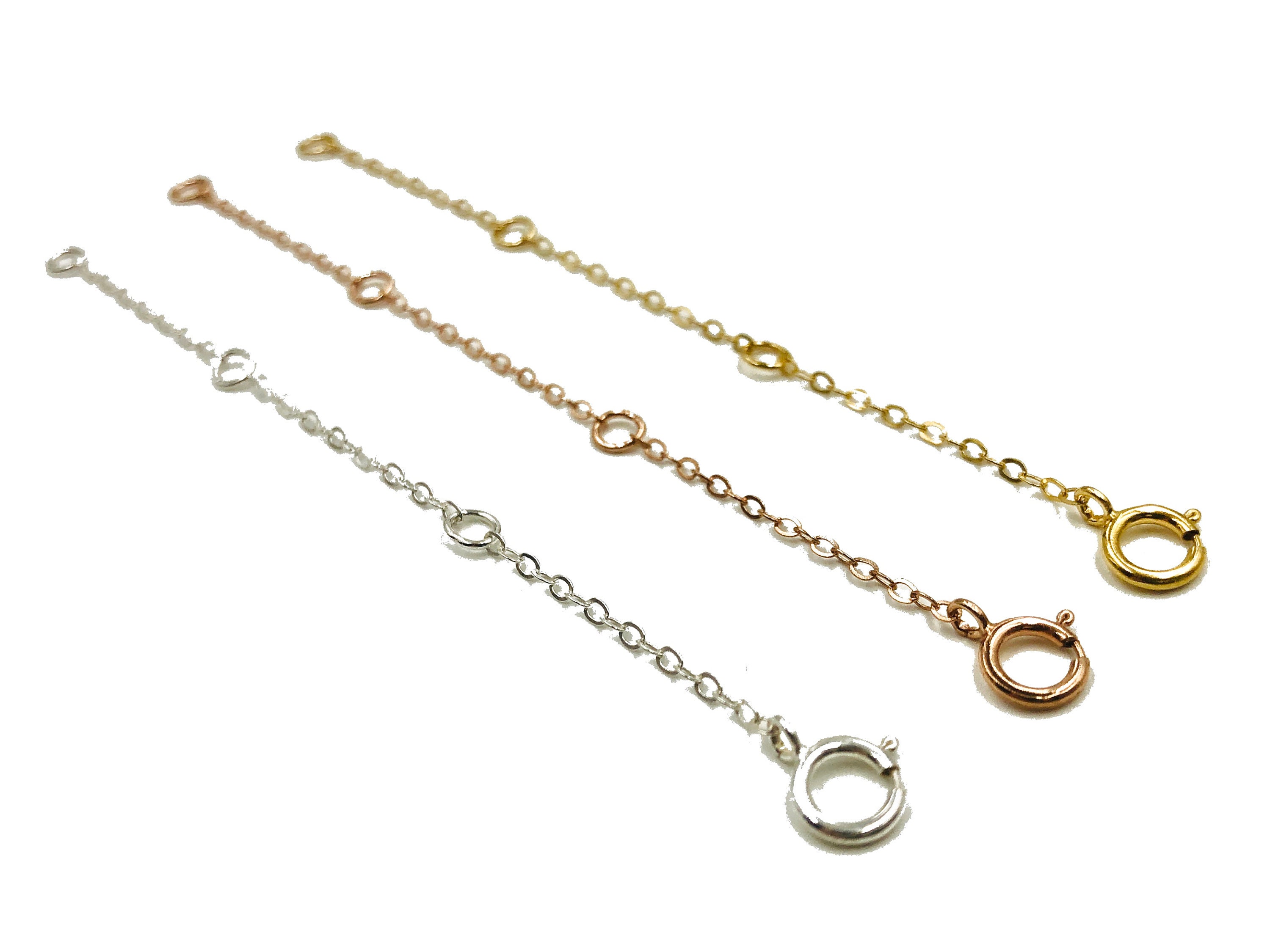Necklace Extender Sterling Silver 