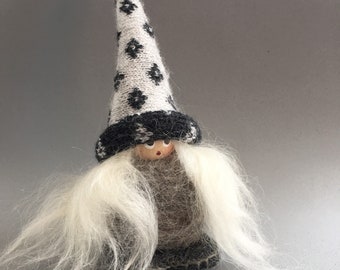 Handmade Gnome -  Natural Fiber - Scandinavian Gnome