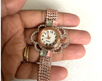 Kiki‎ New York Rose Gold 40mm Women\'s Quartz Watch Stainless Steel Bracelet Kiki New York Rose Gold 40mm Women main image 4