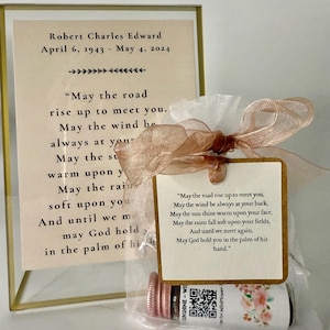 Service commémoratif Cadeau d'invité Graines de fleurs sauvages