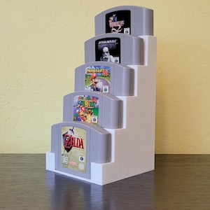 N64 5ゲームカートリッジディスプレイオーガナイザー ニンテンドー64