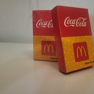 Coca-Cola & McDonalds Custom Spielkarten - Limitierte Auflage
