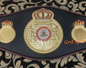 WBA World Boxing Association Championship Belt - 3D Replica Adult Size - Personalized Gift for Boxing Fans