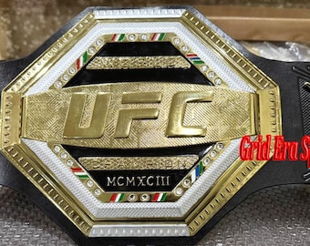 UFC Legacy World Championship Wrestling Replica title belt 6mm