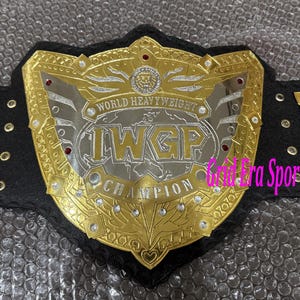 IWGP V5 World Heavyweight Wrestling Championship Belt 2mm Brass