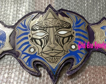 TNA Jeff Hardy World Wrestling Championship Replica Belt 2mm Brass