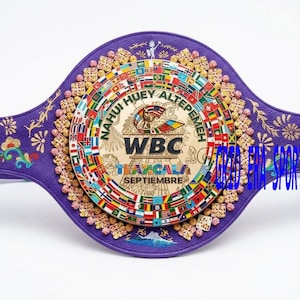Wbc boxing belt - Etsy 日本