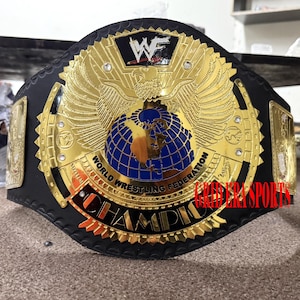 Big Eagle Scratch Logo Wrestling Championship Belt 2mm Brass
