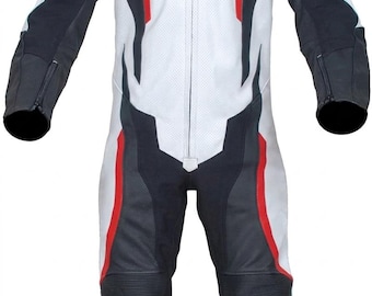 Hamdmade Cowhide Leather Motorcycle Racing Suit | Thermal Winter Gear