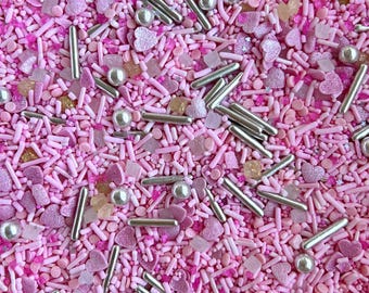 Pink Cake Sprinkles: Glinda Good Witch sprinkles australia (110g)