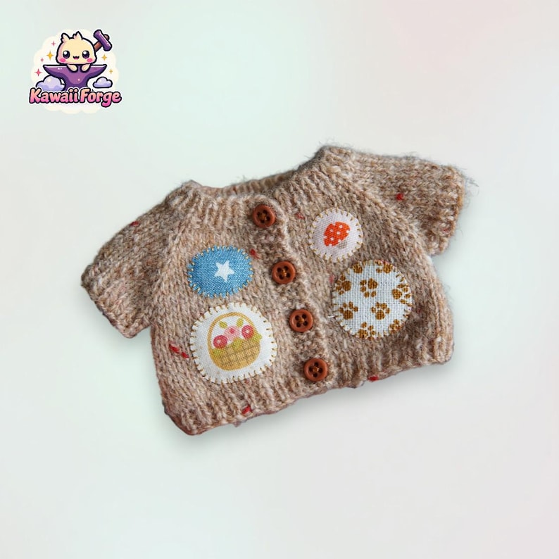 Soft Knit Sweater Clothes for 15cm Dolls