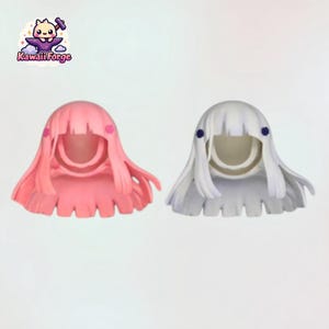 Replacement Girl Hair for GSC YMY, OB11, Nendoroid Doll – 1/12 BJD Wig Accessories – Collection 2