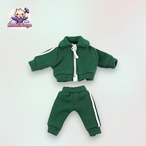 OB11 Doll Tracksuit – Multiple Color Sporty Jacket & Pants Set for GSC, YMY, 12-Point BJD, Body9