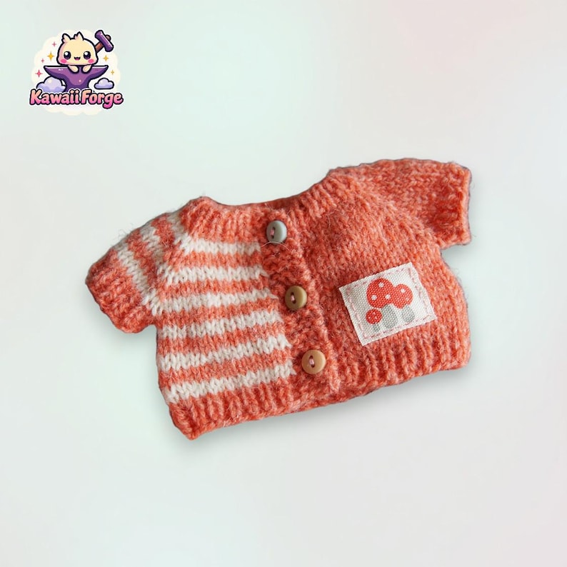 Cute Knit Doll Clothing for Labubu Collectibles