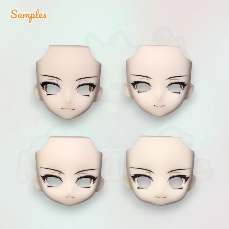 OB11 OB22 Open Eye Water Stickers – Custom GSC Doll Face Decals for ...