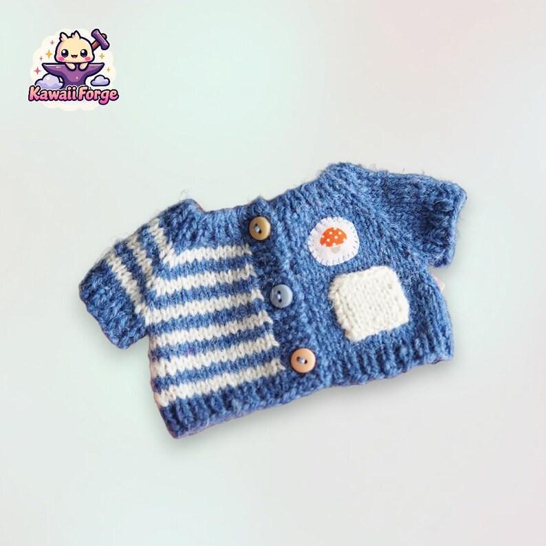 Knitted Sweater Clothes for 15cm Art Dolls