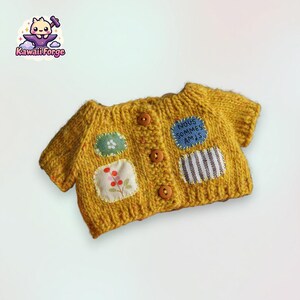15cm Labubu Doll Knit Outfit for Collectors