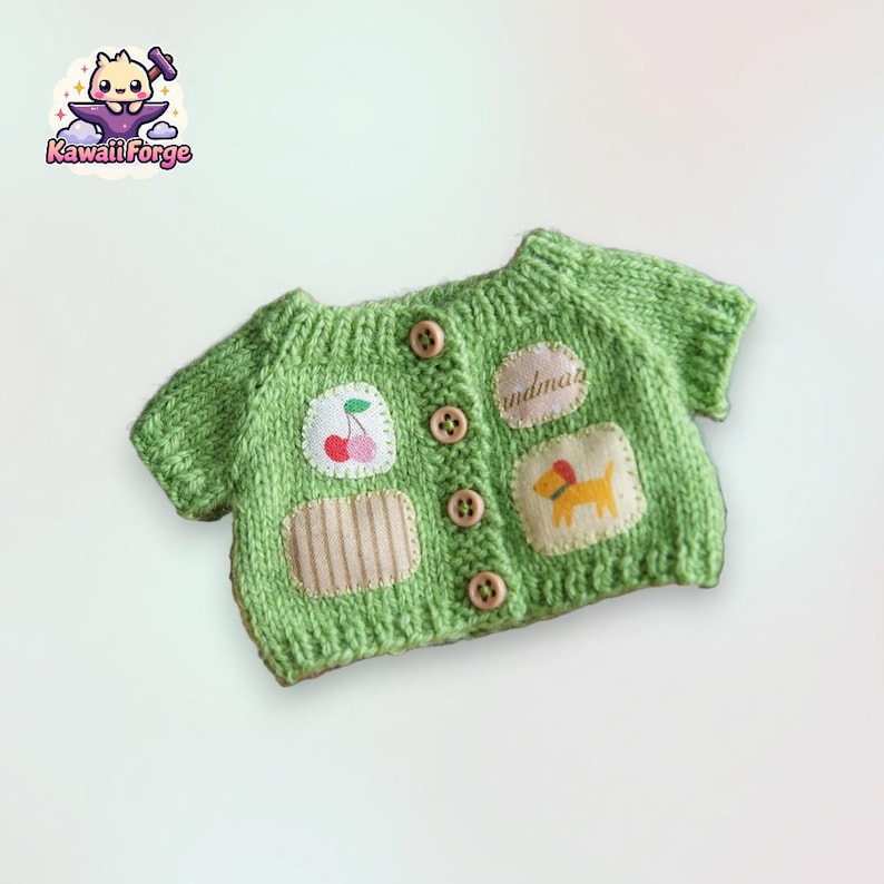 Cozy Doll Sweater Clothes for Labubu Figure Display