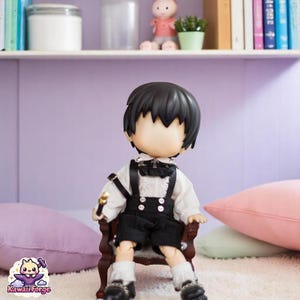 OB11 Gothic Black and White Suit for Nendoroid, Obitsu 11 & BJD Dolls ymy