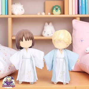 OB11 Ancient Style Hanfu Robe Set for Nendoroid, Obitsu 11 & BJD Dolls ymy