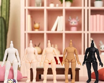 Piccodo P8 Action Body for 1/12 BJD Dolls & Nendoroid Heads ymy