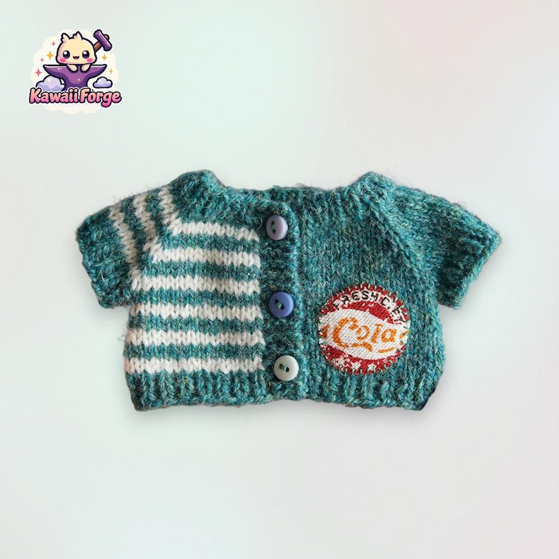 Handmade Look Doll Sweater for 15cm Figures