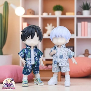 OB11 Tropical Summer Set for Nendoroid, Obitsu 11 & BJD Dolls ymy