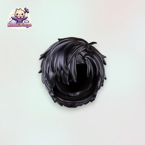 OB11 Replacement Boy Hair Wig for GSC YMY, Obitsu 11, Nendoroid Doll – 1/12 BJD Wig Accessories