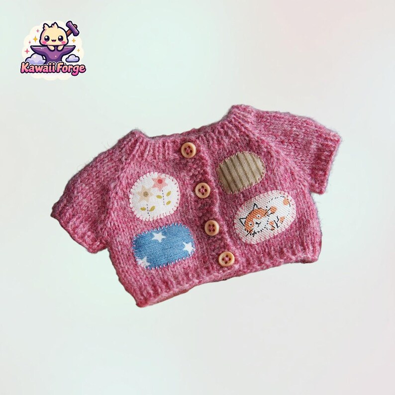 Casual Knit Doll Clothing for Labubu Dolls