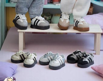 OB11 Sporty Sneakers for Nendoroid, Obitsu 11 & BJD Dolls ymy