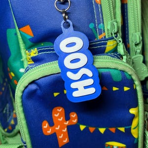 Etiquetas recordatorias para después de la escuela / etiquetas personalizadas para bolsas