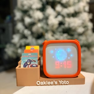 Yoto Gen 3 Docking Station with Card Storage | Customisable | Wireless Charger Compatible