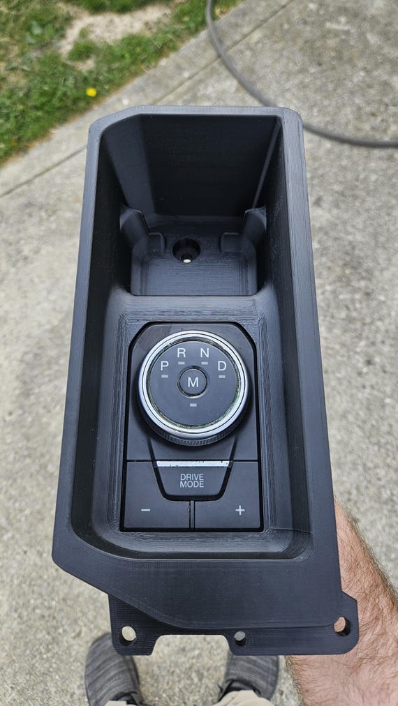 Patent Pending -F150 Rotary Shifter Conversion Mount - Modular Cubby