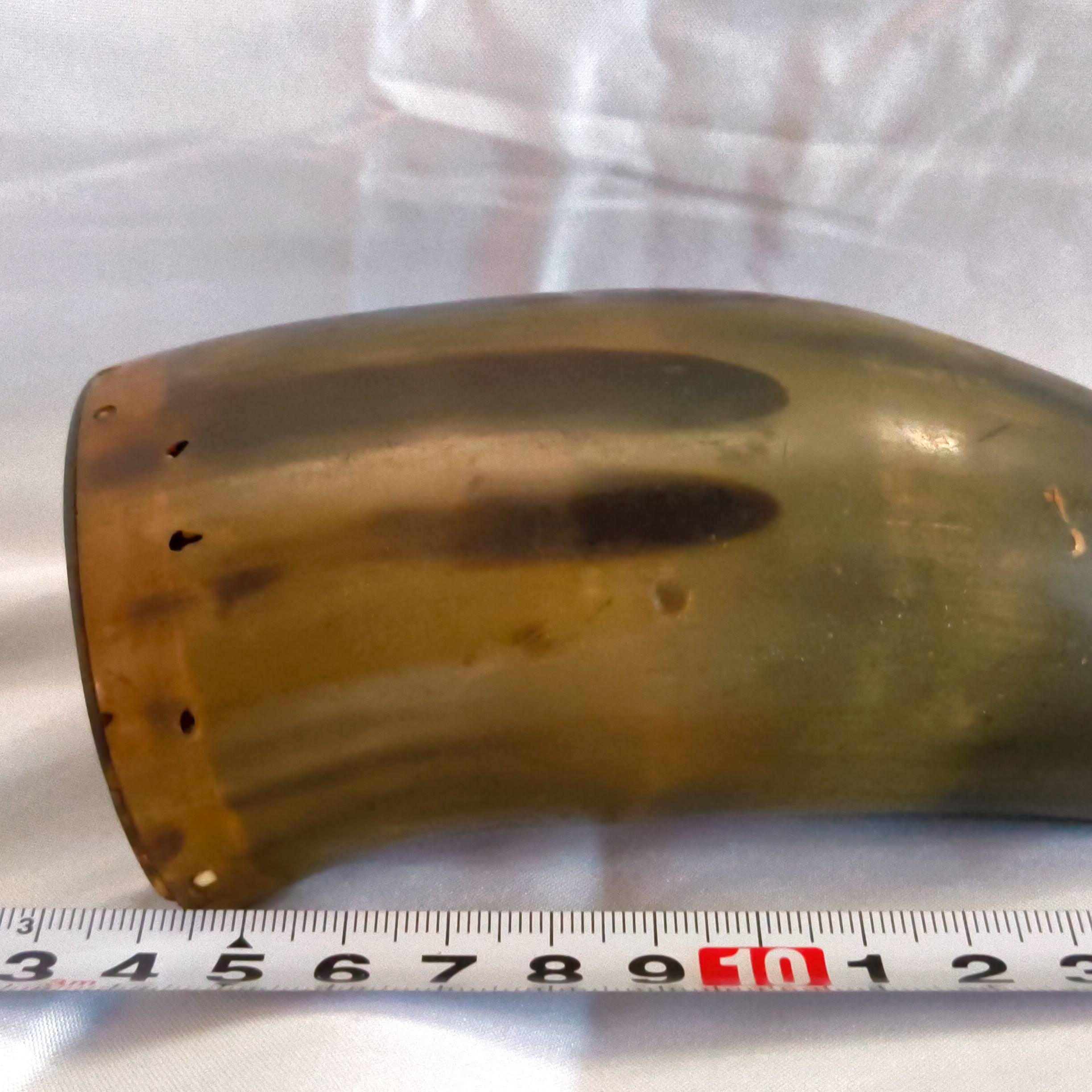 Edo Period Japanese Gunpowder Horn Flask Hayago Military Antique ...