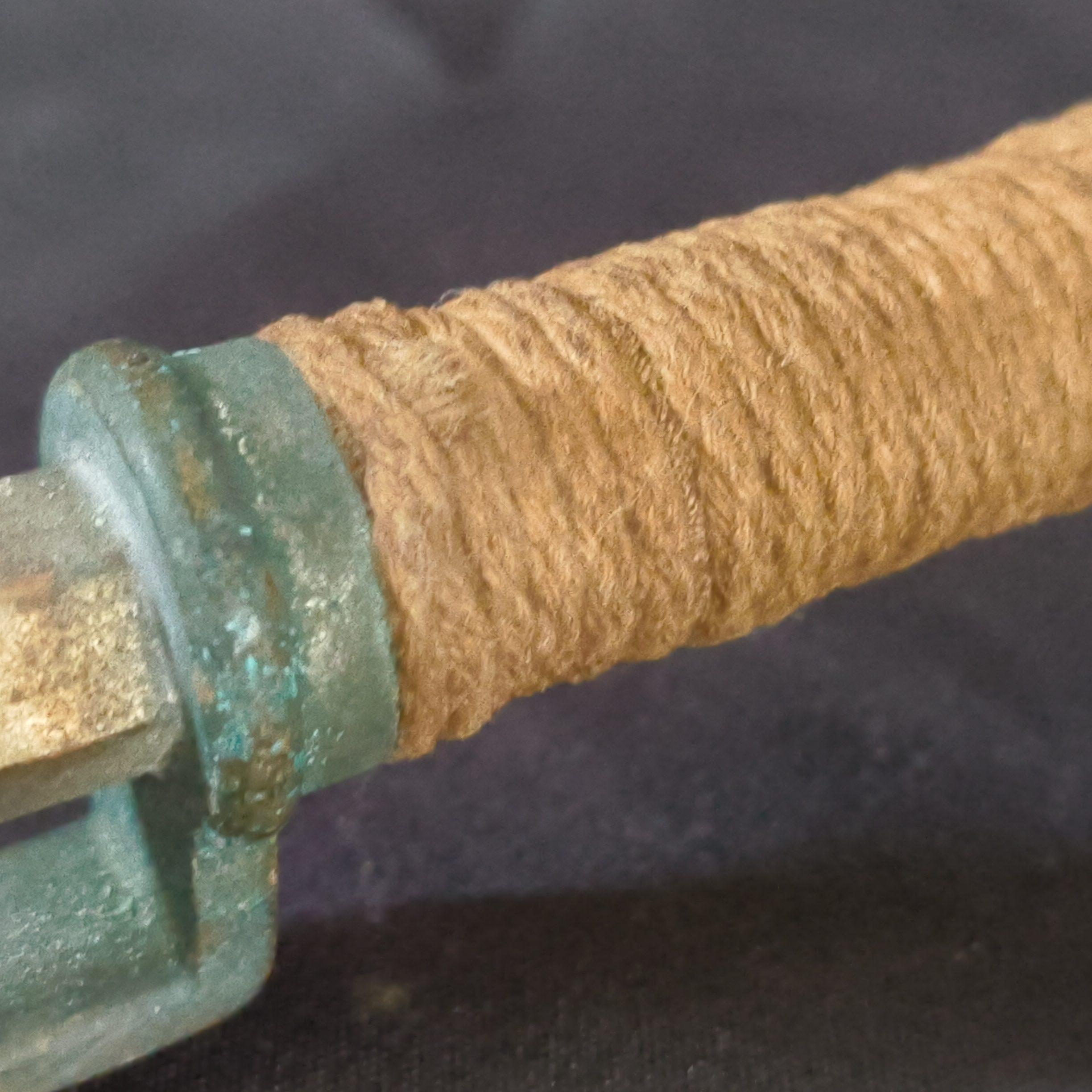 日本の伝統工芸品 十手兜割 取手付き 江戸時代風 コレクターズアイテム
