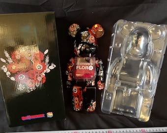 Bearbrick KAWS TENSION 100+400% Medicom Toy - Etsy