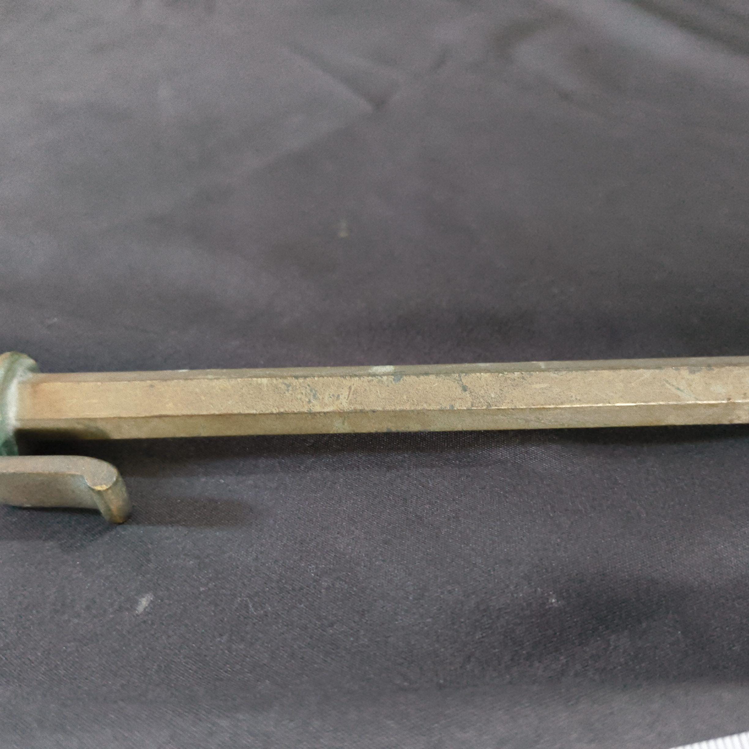日本の伝統工芸品 十手兜割 取手付き 江戸時代風 コレクターズアイテム