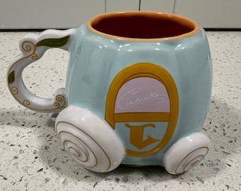 DISNEY Cinderella Carriage or Coach Sculpted Mug from the Disney Parks LIKE NEW