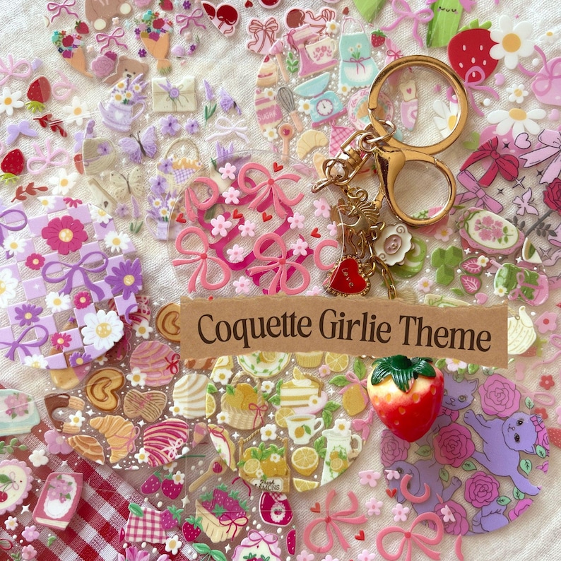 Mysteriebundel met UV-DTF-sticker | 2" cirkelvormige acrylsleutelhangersticker | DIY-sleutelhangerset | Cadeau voor kinderen, Knutselen voor kinderen, goedkope feestartikelen afbeelding 11
