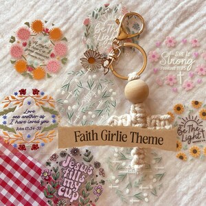 Mysteriebundel met UV-DTF-sticker | 2" cirkelvormige acrylsleutelhangersticker | DIY-sleutelhangerset | Cadeau voor kinderen, Knutselen voor kinderen, goedkope feestartikelen afbeelding 7