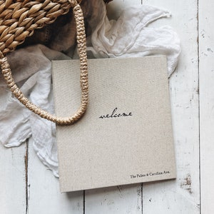Rental Home Welcome Binder, Rental Binder for AirBNB and Vacation Rental Homes
