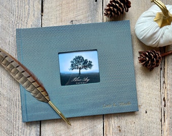 Classic Wedding Guest Book or Photo Album - choose your colors