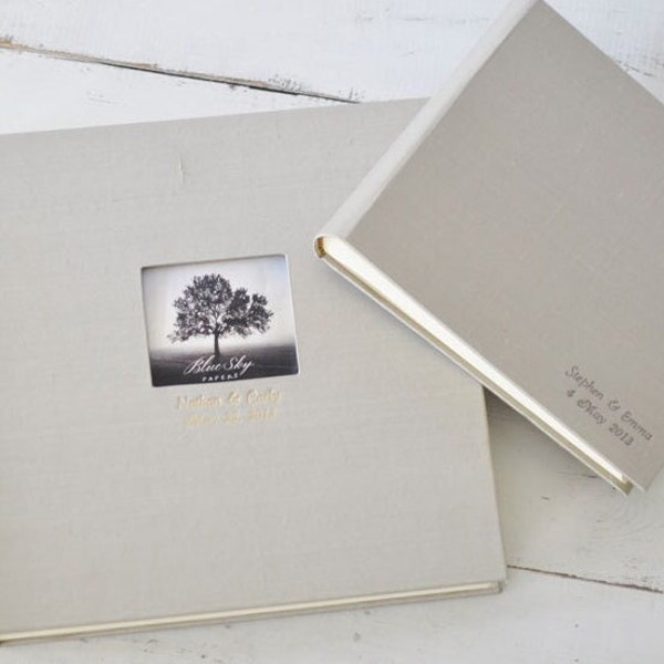 Guest Books or Photo Albums for every occasion - Classic Archival Book - choose your color! by Claire Magnolia