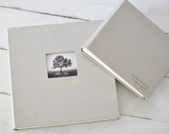 Guest Books or Photo Albums for every occasion - Classic Archival Book - choose your color! by Claire Magnolia